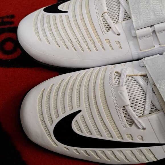 %Size 13 Nike Romaleos 3 White/Black CrossFit Men Weightlifting Shoes A 25 main image 7
